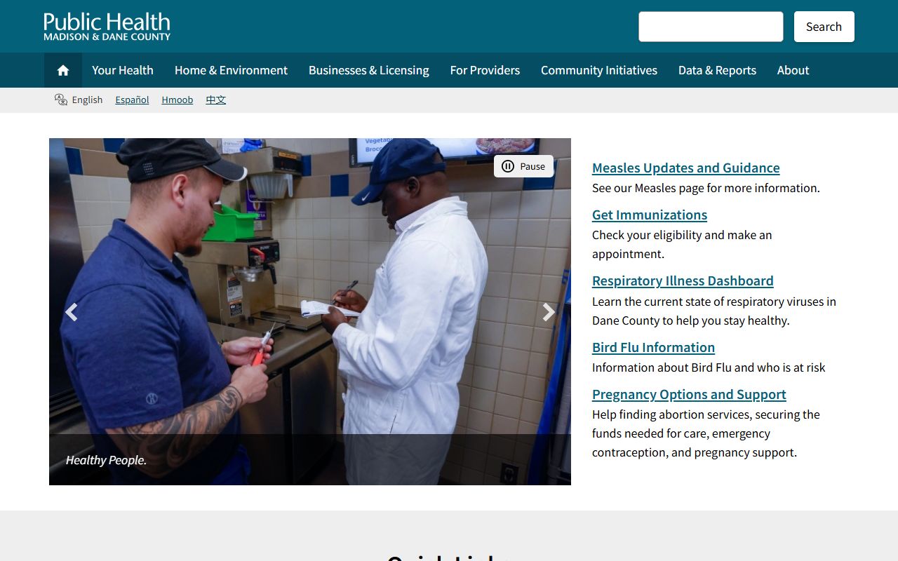 Madison Death Index Public Health Madison & Dane County image