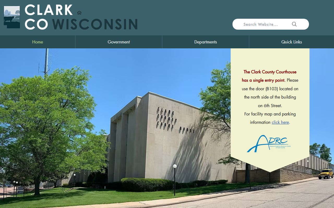 Clark County Death Index county government image