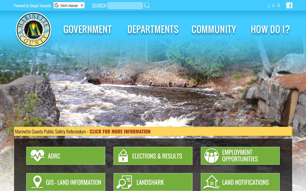 Marinette County Death Index at Marinette County Government