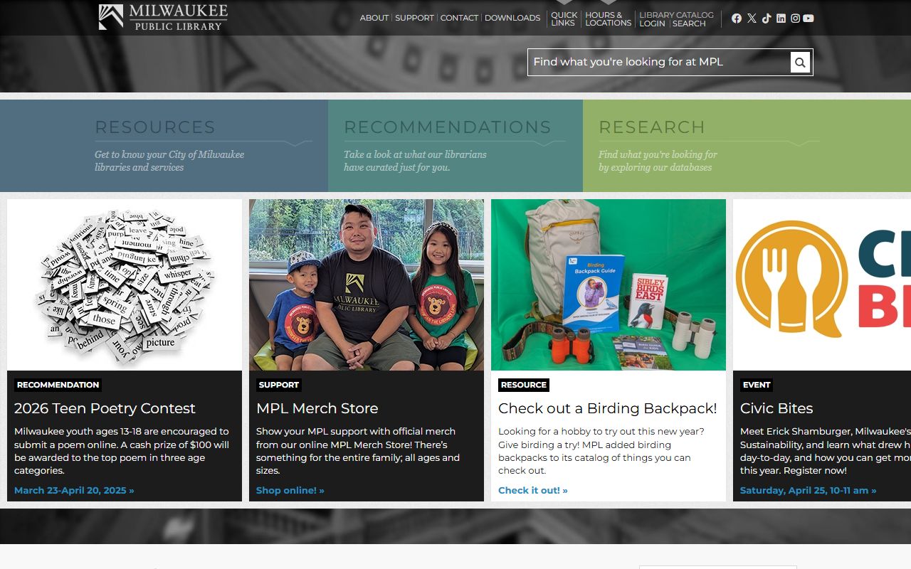 Milwaukee Death Index Milwaukee Public Library image