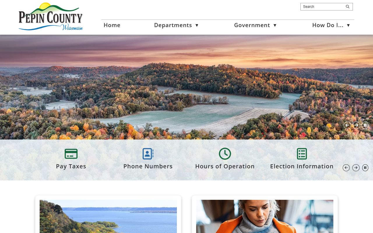 Pepin County Death Index county government website