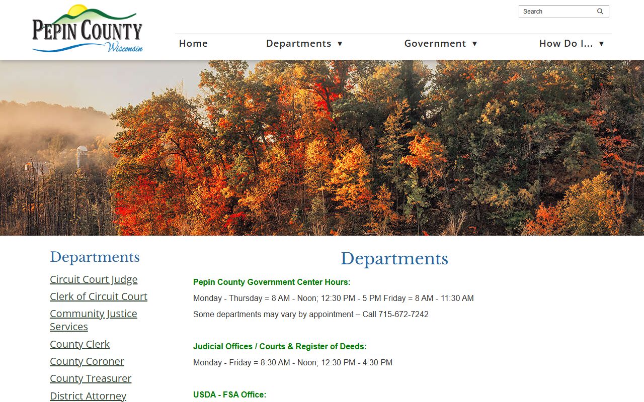 Pepin County Death Index Register of Deeds