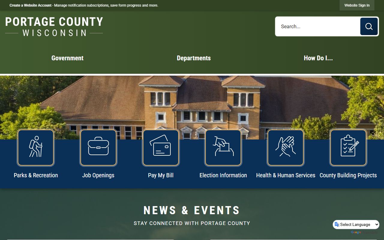 Portage County Death Index at Portage County government