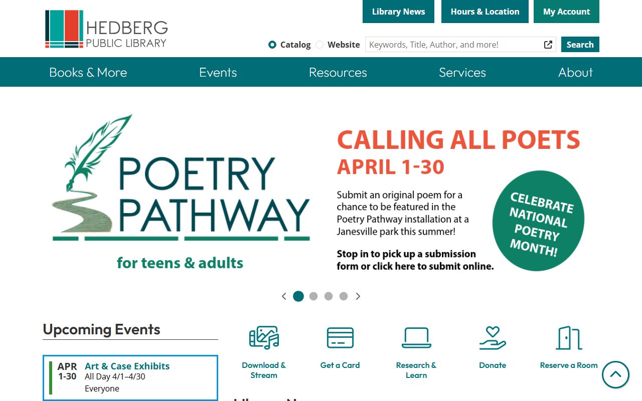 Rock County Death Index Hedberg Public Library image