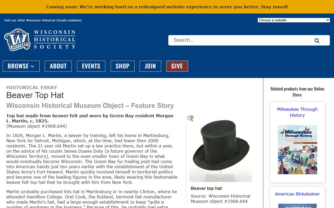 Shawano County Death Index record image from the Wisconsin Historical Society