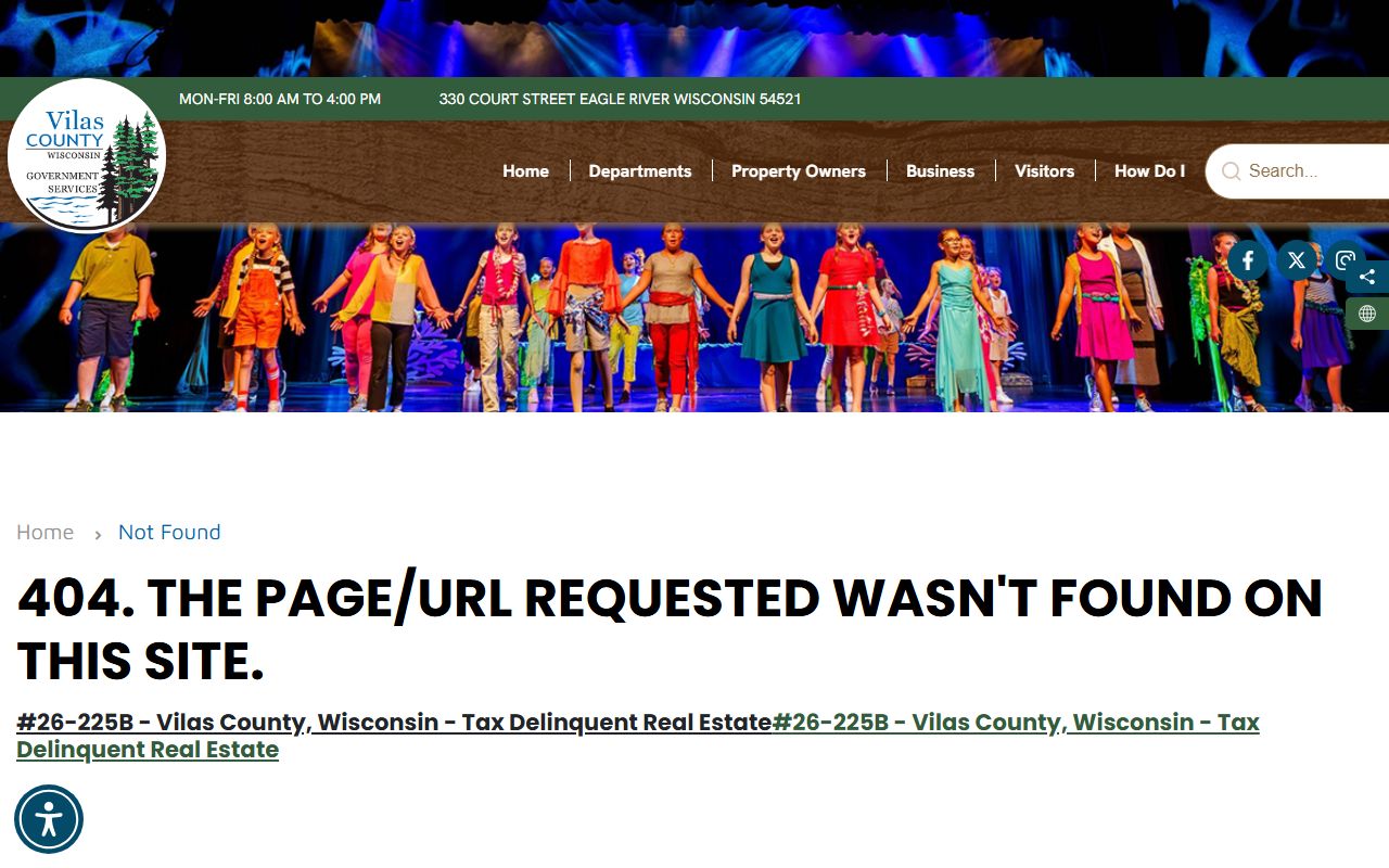 Vilas County Death Index at the Register of Deeds