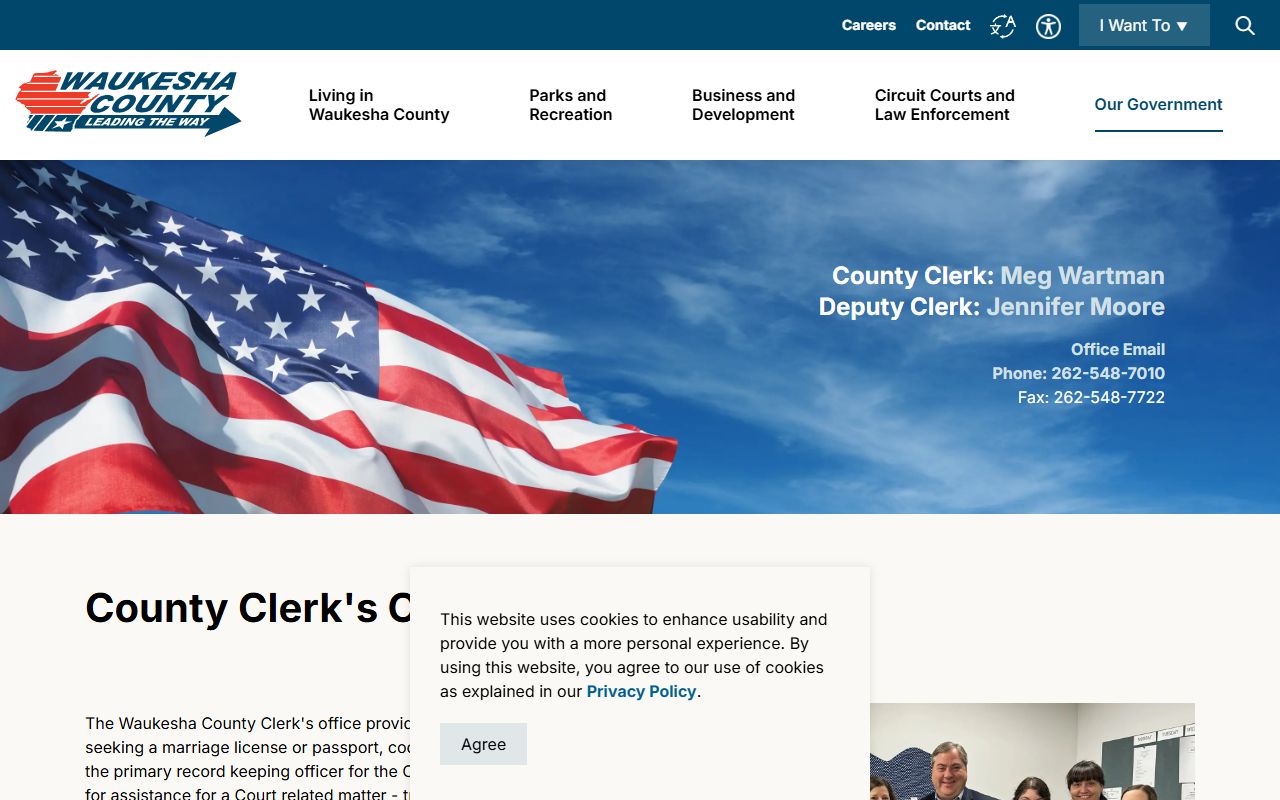 Waukesha County Death Index county clerk image